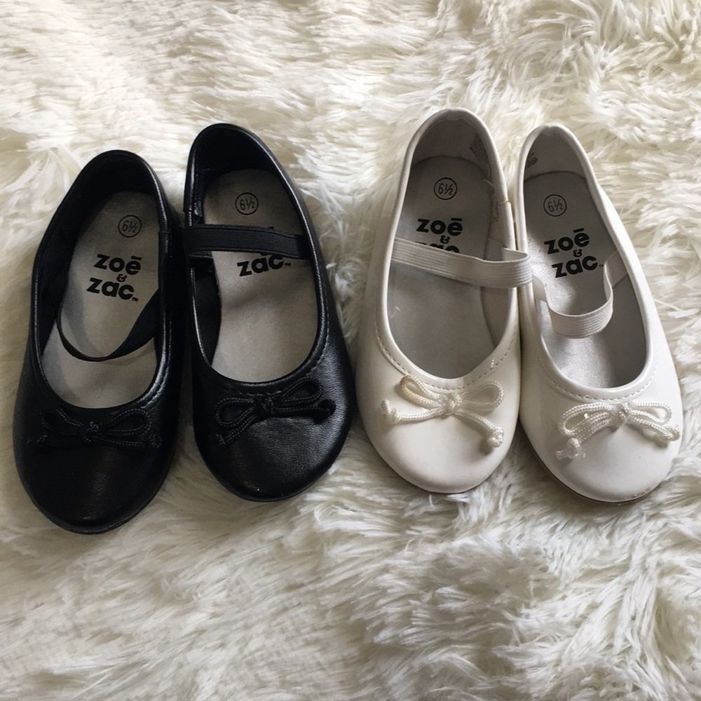 3/$20 Girls ballet flats